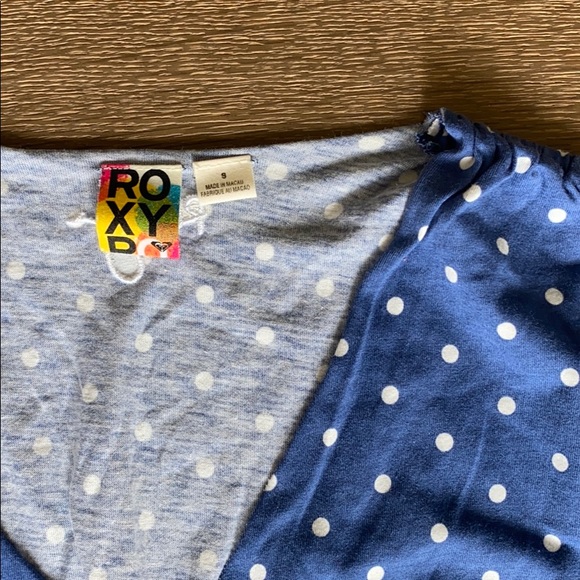 Roxy Sleeveless Polka Dot Top - NWT - Picture 2 of 6